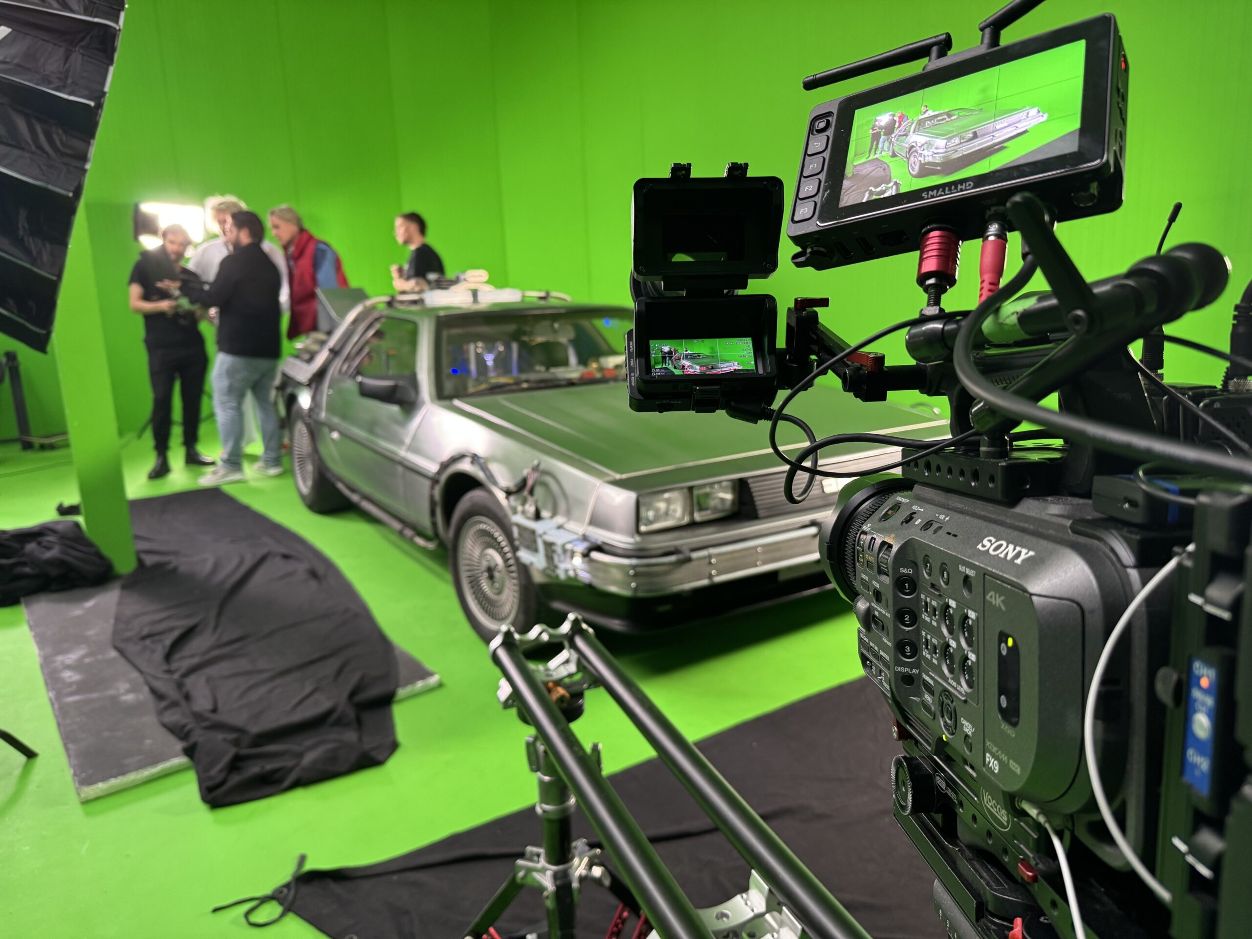 Rigging en camera setup